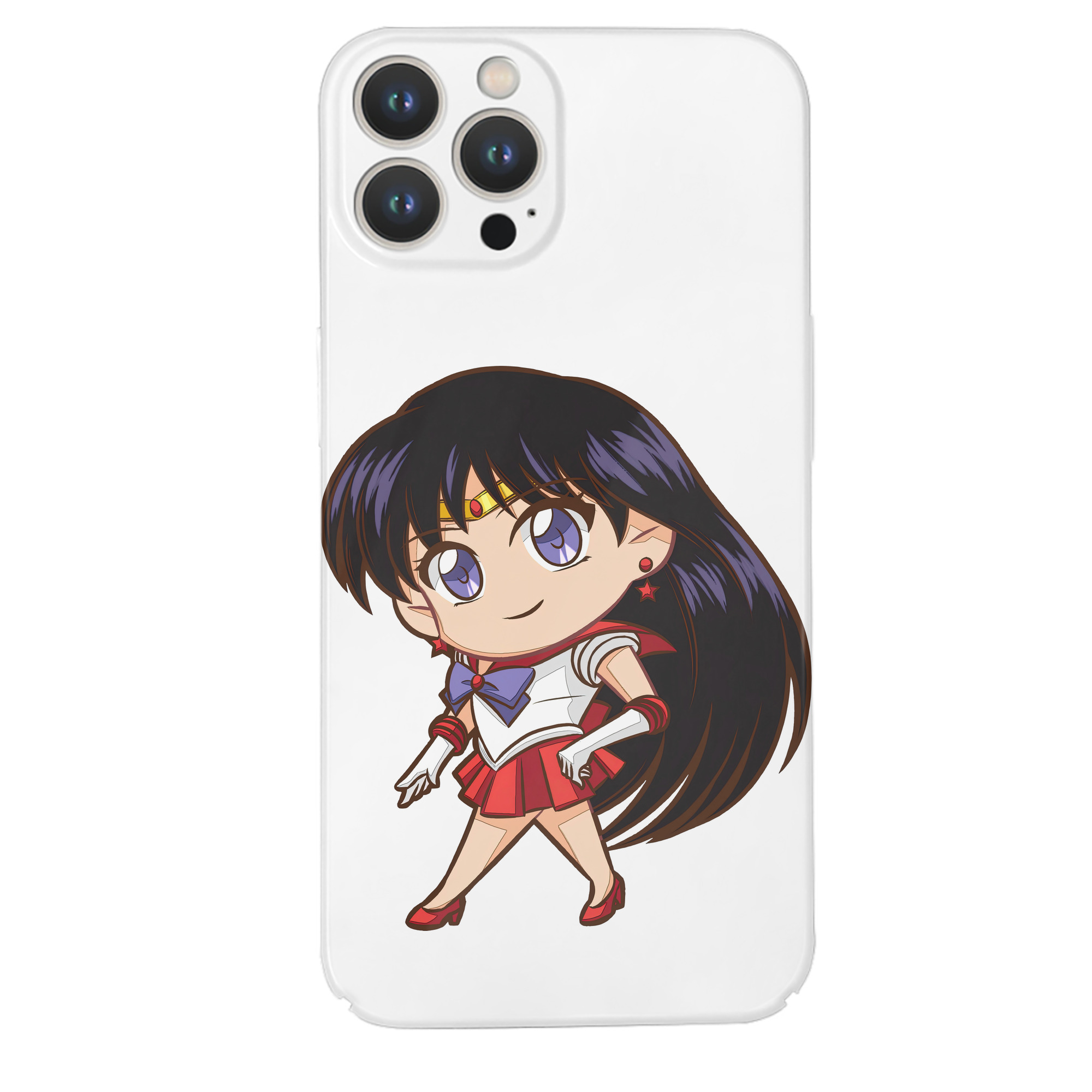 （画像用） 美少女戦士セーラームーン 火野レイ ひの レイ Sailor Moon Hino Rei （セーラーマーズ,Sailor Mars） 【iPhone 14シリーズ対応】ハードケース